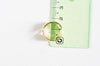 EP Bague réglable dorée 16K feuille, creation bijoux,bijou minimaliste, support bague, création bague, diamètre 16mm