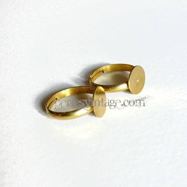 EP-Bague réglable plateau 8mm diamètre 14mm, x4 (G0507)