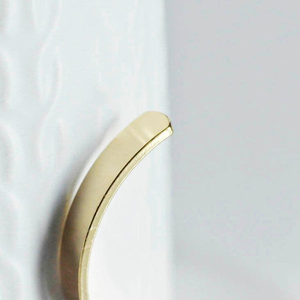 EP Bracelet jonc réglable doré 16k, fournitures créatives, laiton doré, bracelet original, fabrication bijoux, bracelet doré, 66mm-G1781