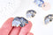 EP-Broche pins ours motif végétal doré émail noir violet 30x18mm, x1 G5537