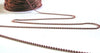 EP Chaine boule cuivre, fourniture créative, chaine bijou,création bijoux,chaine boule,sans nickel, grossiste chaine,1.5mm, 5 mètres,G2622