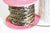 EP-Chaine serpent vieil or laiton brut 1.7mm, 1 metre G5357
