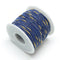 EP Cordon bleu foncé or, fabrication bijoux, création bijoux,ruban mariage, scrapbooking, largeur 1.5mm, longueur 1 mètre-G2161