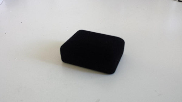 EP Ecrin bijoux Velours Noir 7.5cm, x1 G3335