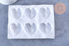 EP -Moule en silicone 6 coeurs 22cm, x1 G5944