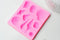 EP Moules en silicone COQUILLAGES, Moule patisserie, moule en silicone pour réaliser des bijoux avec inclusion en résine,7.6cm x1 G4077