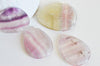 EP Pendentif Fluorite naturelle ovale,pierre naturelle,pierre fluorite,création bijoux,pendentif pierre, fluorite naturelle-G721