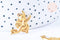 EP Pendentif ange chérubin laiton brut 27mm, x1 (G6503)