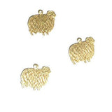 EP Pendentif mouton en laiton