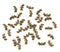 EP Pendentif noeud BRONZE,fourniture création bijoux, pendentif bronze, fourniture créative, noeud papillon, 2cm,x 10-G1434