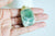 EP Pendentif quartz, fournitures créatives,quartz naturel pierre brute, création bijoux, pendentif doré, creation bijoux, pierre naturelle-G832