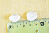 EP -Perle acrylique transparent or 13.5-27mm, x 10 G5367