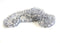 EP Perles en verre facettes gris clair irisé,fourniture créative, perles verre tchèque, perles verre, verre gris, lot 50 perles,5mm-G526