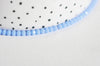 EP Perles toupies cristal bleu lavande, x1 fil de 135, 3x2mm G3607
