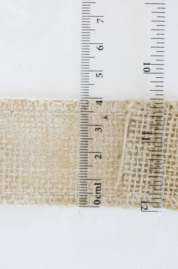 EP Ruban jute 4cm de large, x1 mètre, G5929