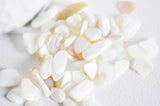 EP Sable coquillage nacre naturelle 7.5-13mm non percé, Sachet 20 grammes G0256