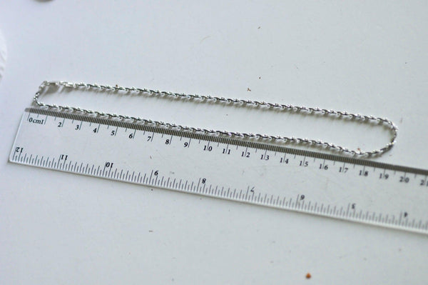 EP collier 2 couleurs argent massif,-chaine serpet,chaine complète,création collier,argent 925, création bijoux0.8mm,40cm-G0277