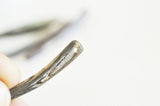 EP-perle coquillage naturel nacre dent abalone 40mm,le x 2 G5142