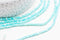 EP-perle nacre naturelle heishi bleu turquoise pastel,tube coquillage coloré,perle coquillage,création bijoux,2x4mm, le fil de 185 perles G4771