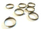 EP supports bague reglable bronze avec anneau, x4 (G2901)