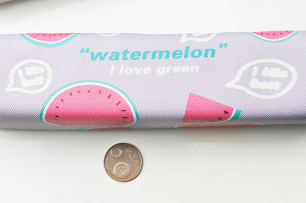 EP trousse stylos rectangulaire motif fruit, 20cm, x1 G4040