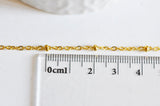 ERREUR Chaine satellite dorée 14K ,fourniture créative,chaine bijou,chaine dorée, chaine dorée,,grossiste chaine,2mm, x1 mètre G5300