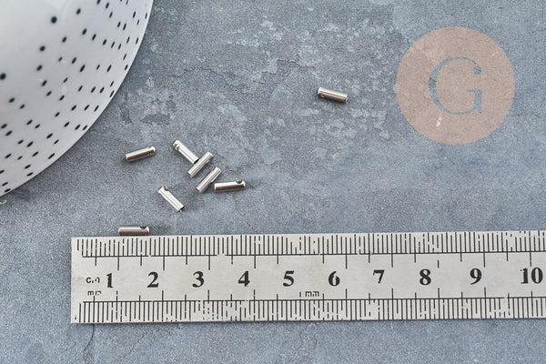 Embout chaîne acier 304 inoxydable doré 17.5mm, x1 (G2307)