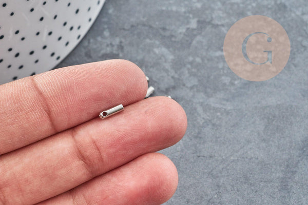 Embout chaîne acier 304 inoxydable doré 17.5mm, x1 (G2307)