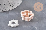 PHOTO 5 CHOIX A FAIRE Emporte-Pièce Pâte polymère Fleur créole interchangeable 20mm, x1 (G10957) VALIDE