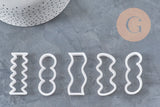 Emporte-Pièce barrette Pâte polymère 55mm, x1 VALIDE