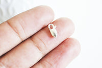 Fermoir argent massif pince de homard 10.1mm, x1 (G5349)