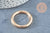 Fermoir mousqueton rond clapet XXL rond zamac doré 32.5mm, x1 (G9904)