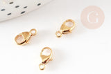 Fermoir pince homard gold-filled 14K 9.1mm, x1 (G9242)