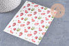 Feuille de transfert polymère – Fraises 14x10 cm, x1 (G10764)