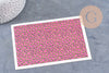 Feuille de transfert polymère – Léopard 14x9 cm, x1 (G10561)