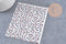 Feuille de transfert polymère – Léopard fond blanc 14x10 cm, x1 (G10788)