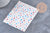 Feuille de transfert polymère – Motif confetti 14x10 cm, x1 (G11015)