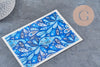Feuille de transfert polymère – Série bleue 14x10.5 cm, x1 (G10958)