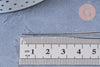 Fil d'acier inoxydable platine argenté 0.8mm, x1mètre (G6438)