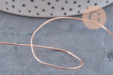 Fil de cuivre brut 0.8mm, x1 mètre (G10880)
