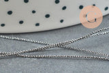 Fil gris métallisé 0.8mm, x5 ou x10 Mètres (G8245)