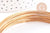 Fil métallique laiton brut 0.8mm / 20gauges, x1 mètre (G10687)