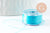 Fil pour tissage de perles delica miyuki nylon bleu turquoise 0.1mm, x1 rouleau (G10568)