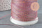 Fil rose métallisé 0.6mm, x5 ou x10 Mètres (G0975)
