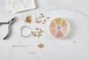 Kit de perles rocaille façon Miyuki Mix jaune-orange, x1 (G9190)