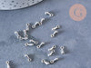 Gouttes de finition en zamac finition platine 7mm, x50 (6.3Gr) (G6982)