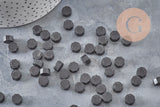 Granulés cire noire à cacheter,fourniture pour création de sceaux personnalisés pour vos sceau et invitations de mariage DIY, x100 (G4956)
