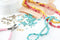Kit Collier pierre naturel, Coffrets et kits pour la création de bijoux fantaisie DIY x1 (G7429)
