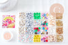 Kit boite mix de perles lettre et smiley, x1 (G10792)