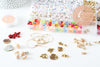 Kit boite mix de perles lettres et accessoires, x1 G9712